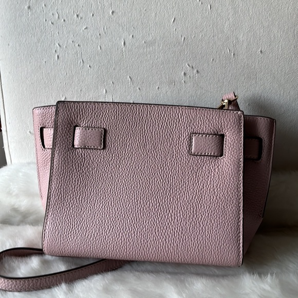 Michael Kors Hamilton Small Crossbody Woman's Travel Messenger Leather Bag Purse - Picture 8 of 15